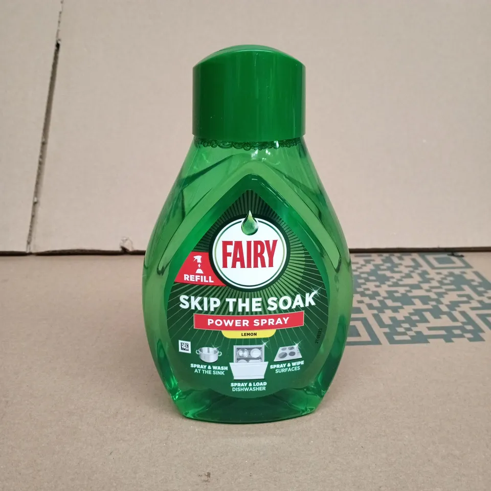 BOX OF APPROXIMATELY 10 ASSORTED GOODS INCLUDING FAIRY SKIP THE SOAK REFILL, CLEAN DROP CLEANING AID AND GNAT STOP PLANT POT SOIL WASH