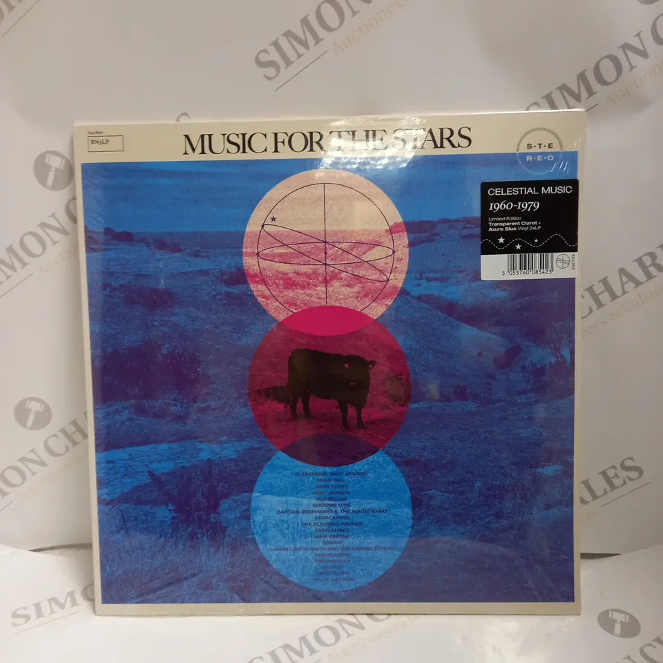 BOXED & SEALED CELESTIAL MUSIC 1960-1979 "MUSIC FOR THE STARS" LIMITED EDITION 2LP VIYNL