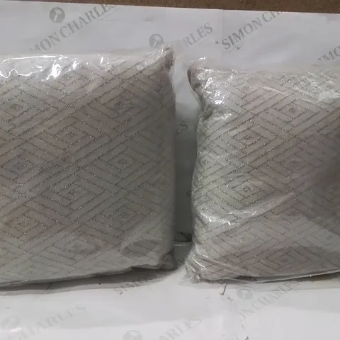 BRAND NEW SEALED SET OF 2 PIMLICO CUSHION COLOUR STONE