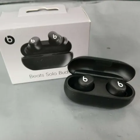 BOXED PAIR OF BEATS SOLO BUDS - BLACK 