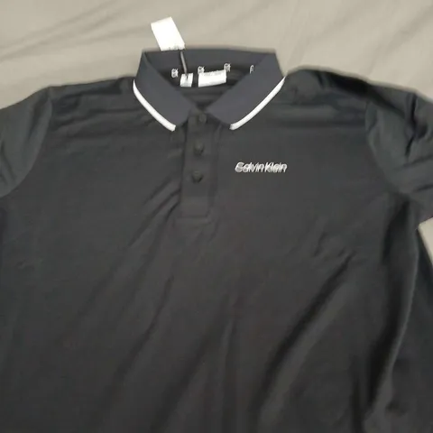 CALVIN KLEIN GOLF POLO SHIRT SIZE L