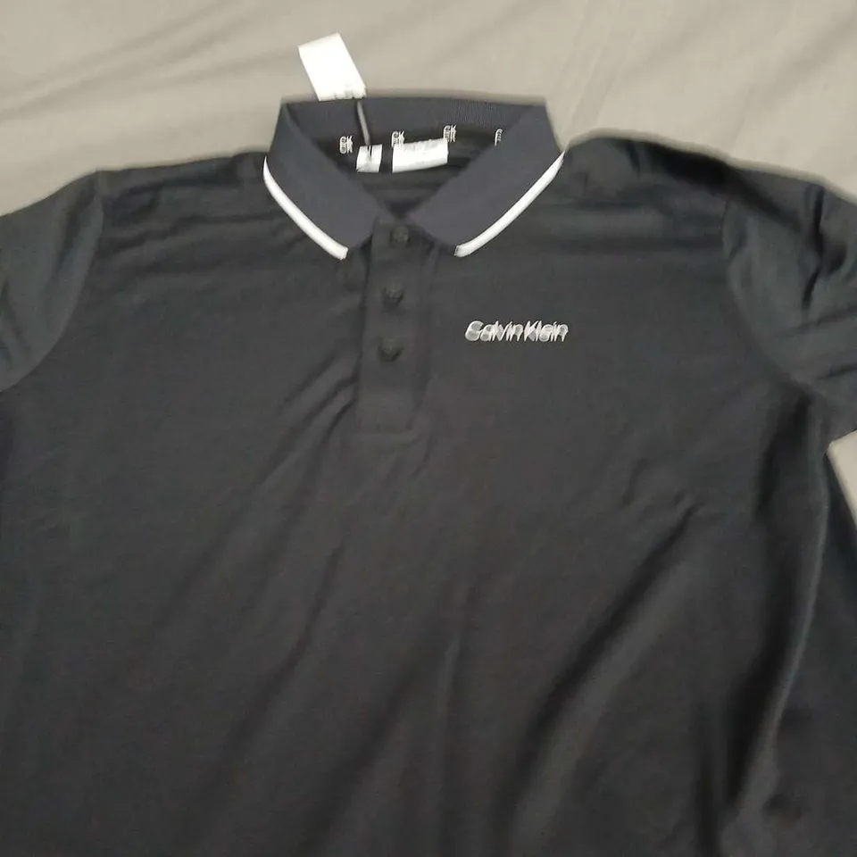 CALVIN KLEIN GOLF POLO SHIRT SIZE L