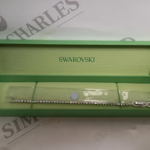 BOXED SWAROVSKI EMILY CLEAR CRYSTAL TENNIS BRACELET 