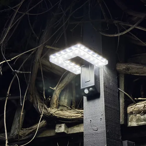 SFIXX PACK OF 2 PIR SOLAR WALL LIGHT / FOLDABLE 