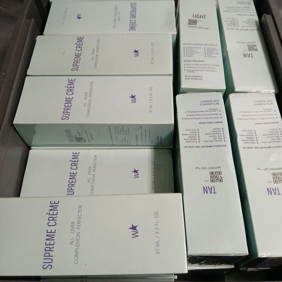 APPROXIMATELY 20 SUPREME CREME ALL OVER COMPLEXION PERFECTOR