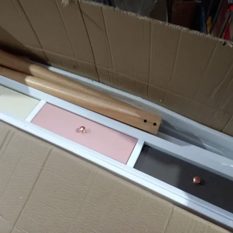 ORLA BLUSH MULTI COLOURED CONSOLE TABLE
