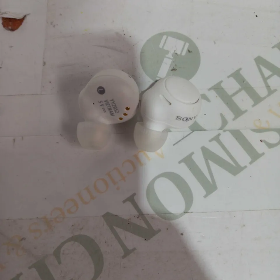 SONY EARBUDS - WHITE