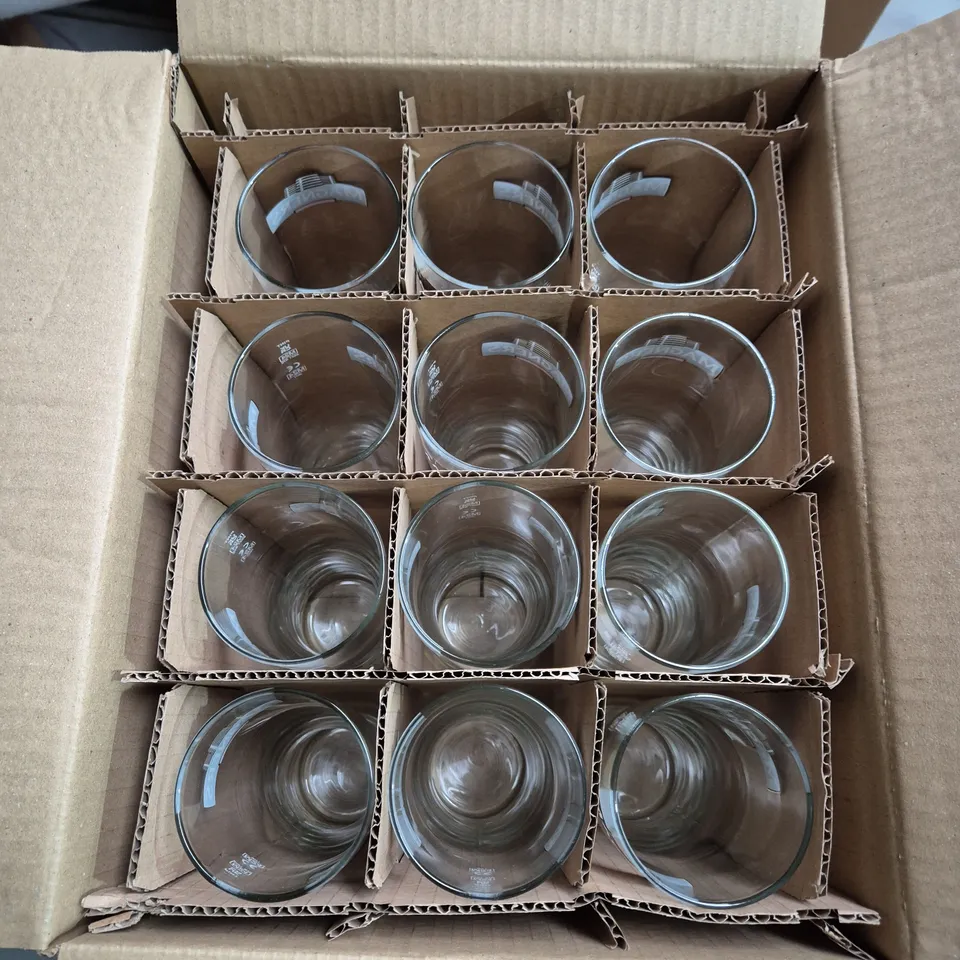 BOX OF APPROXIMATELY 12 MAGNERS GLASSES - COLLECTION ONLY 