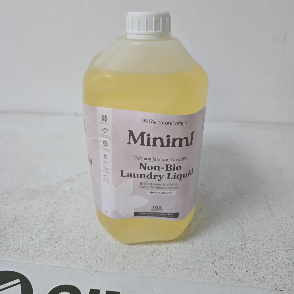 MINIML NON-BIO LAUNDRY LIQUID – CALMING JASMINE & VANILLA