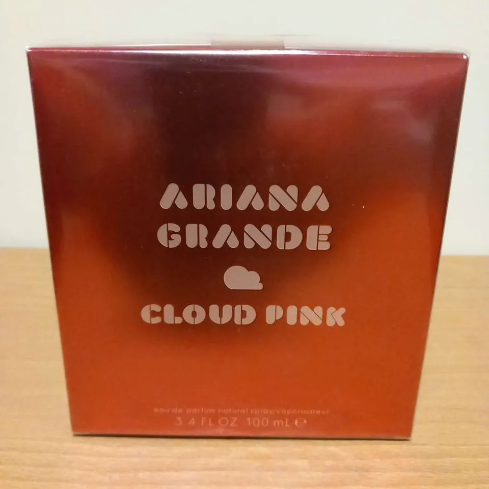 BOXED AND SEALED ARIANA GRANDE CLOUD PINK EAU DE PARFUM 100ML