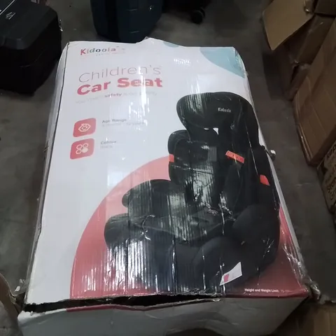 BOXED KIDOOLA CHILDREN'S CAR SEAT