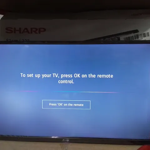 BOXED SHARP SMART TV HD/FULL HD 32" HD READY 32BC3K