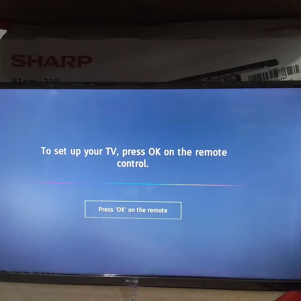 BOXED SHARP SMART TV HD/FULL HD 32" HD READY 32BC3K