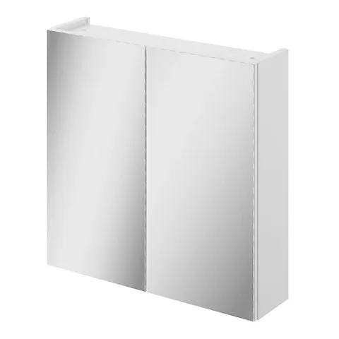 BOXED VELKA 55CM MIRRORED CABINET
