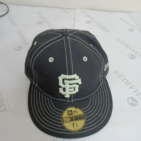 SF 59FIFTY HAT BLACK AND GREEN