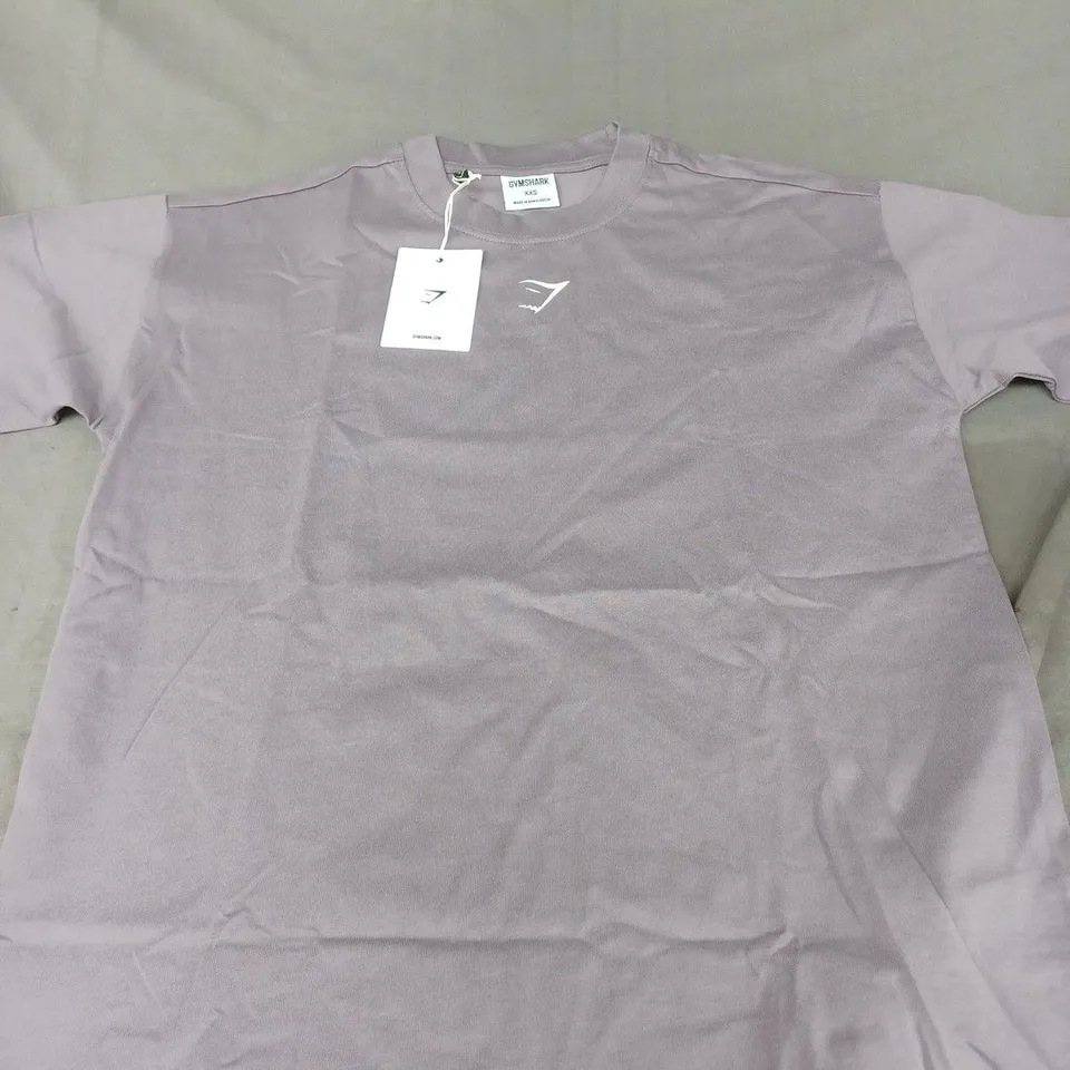 GYMSHARK FRACTION OVERSIZED T-SHIRT SIZE XXS
