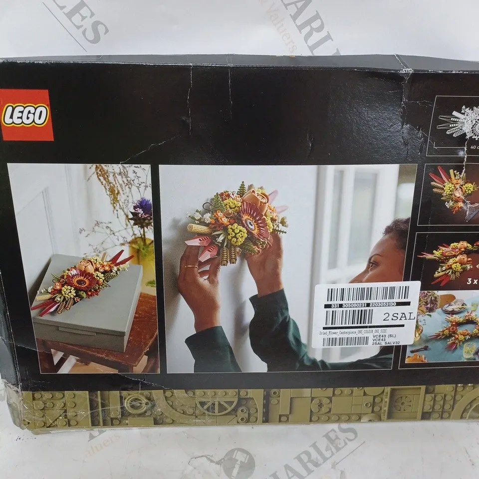 BOXED LEGO DRIED FLOWER CENTERPIECE (10314) RRP £44.99