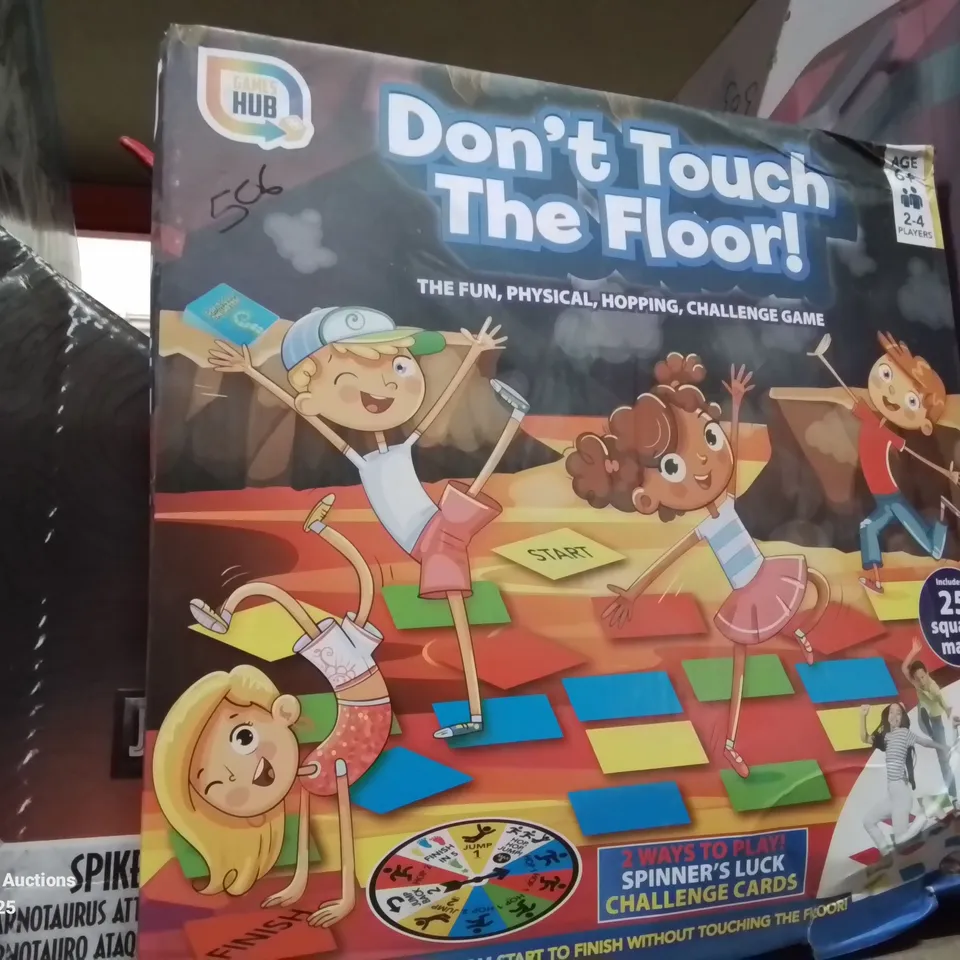 BOXED DON'T TOUCH THE FLOOR GAME