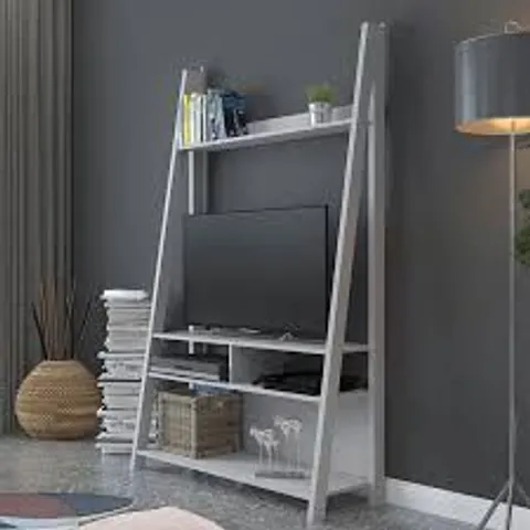 BOXED TIVA LADDER TV UNIT - GREY (1 BOX)