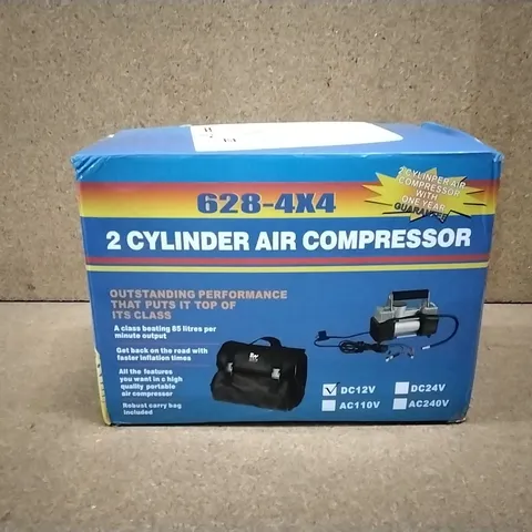 BOXED 628-4X4 2-CYLINDER AIR COMPRESSOR