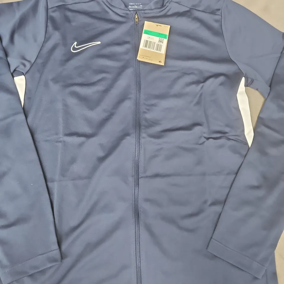 NIKE KIDS TRACK TOP IN NAVY/WHITE SIZE XL