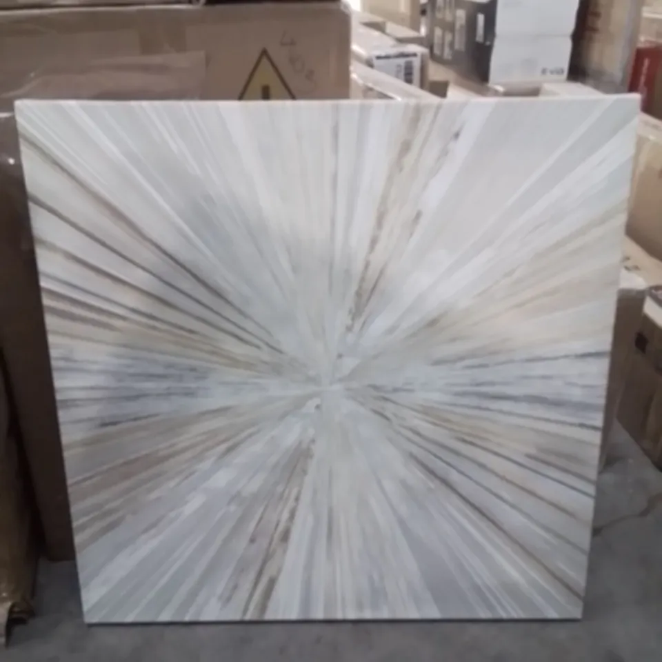 BOXED SHIMMERING LIGHT CANVAS PRINT 