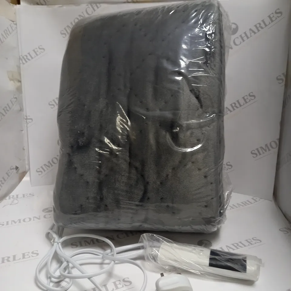 BOXED FLANNEL ELECTRIC BLANKET 