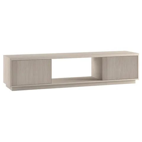 BOXED AVERHOFF RECTANGULAR TV STAND FOR TVS
