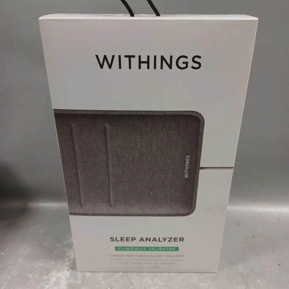 BOXED WITHINGS SLEEP ANALYSER 