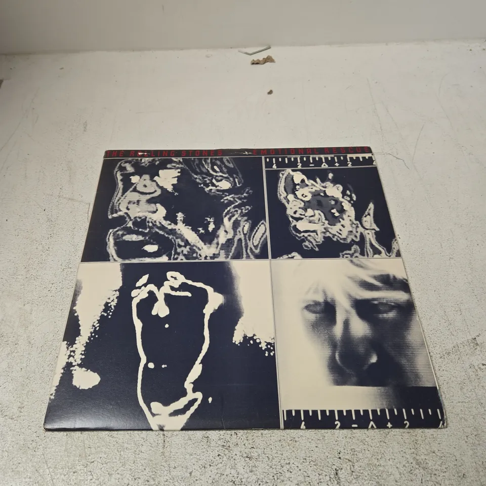 THE ROLLING STONES EMOTIONAL RESCUE VINYL