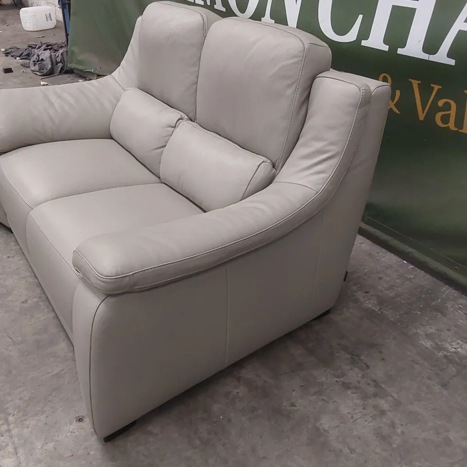 QUALITY DESIGNER ITALIAN MADE RICCARDO 2 SEATER LEATHER SOFA