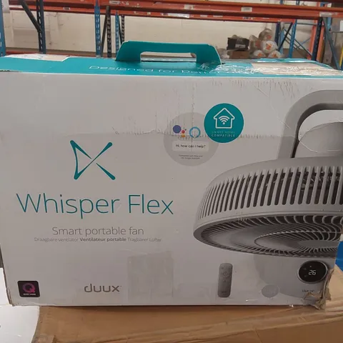 BOXED DUUX WHISPER FLEX SMART PORTABLE FAN 