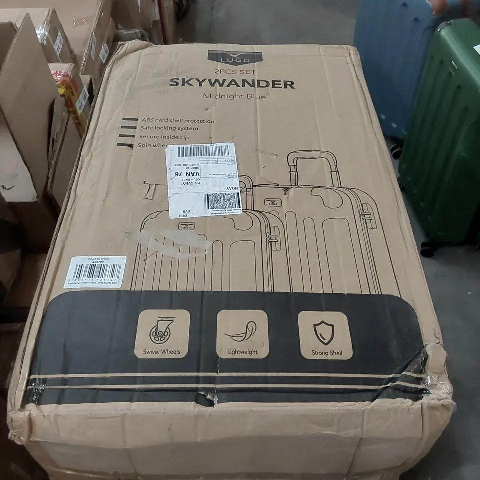 BOXED LUGG SKYWANDER 2PCS LUGGAGE SET