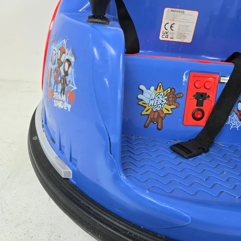 SPIDERMAN SPIDEY & HIS AMAZING FRIENDS 6V ELECTRIC BUMPER CAR RIDE ON
