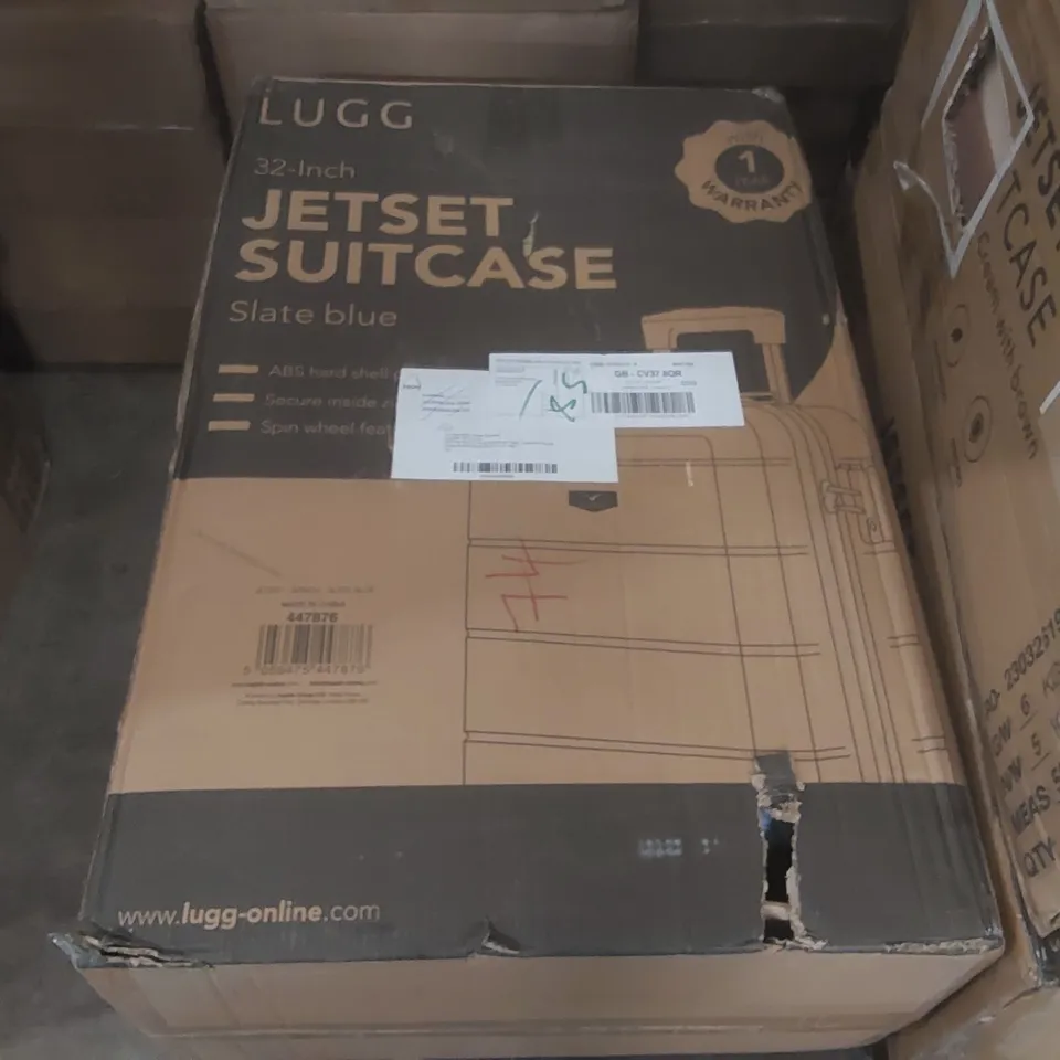 BOXED LUGG TRAVEL SUITCASE