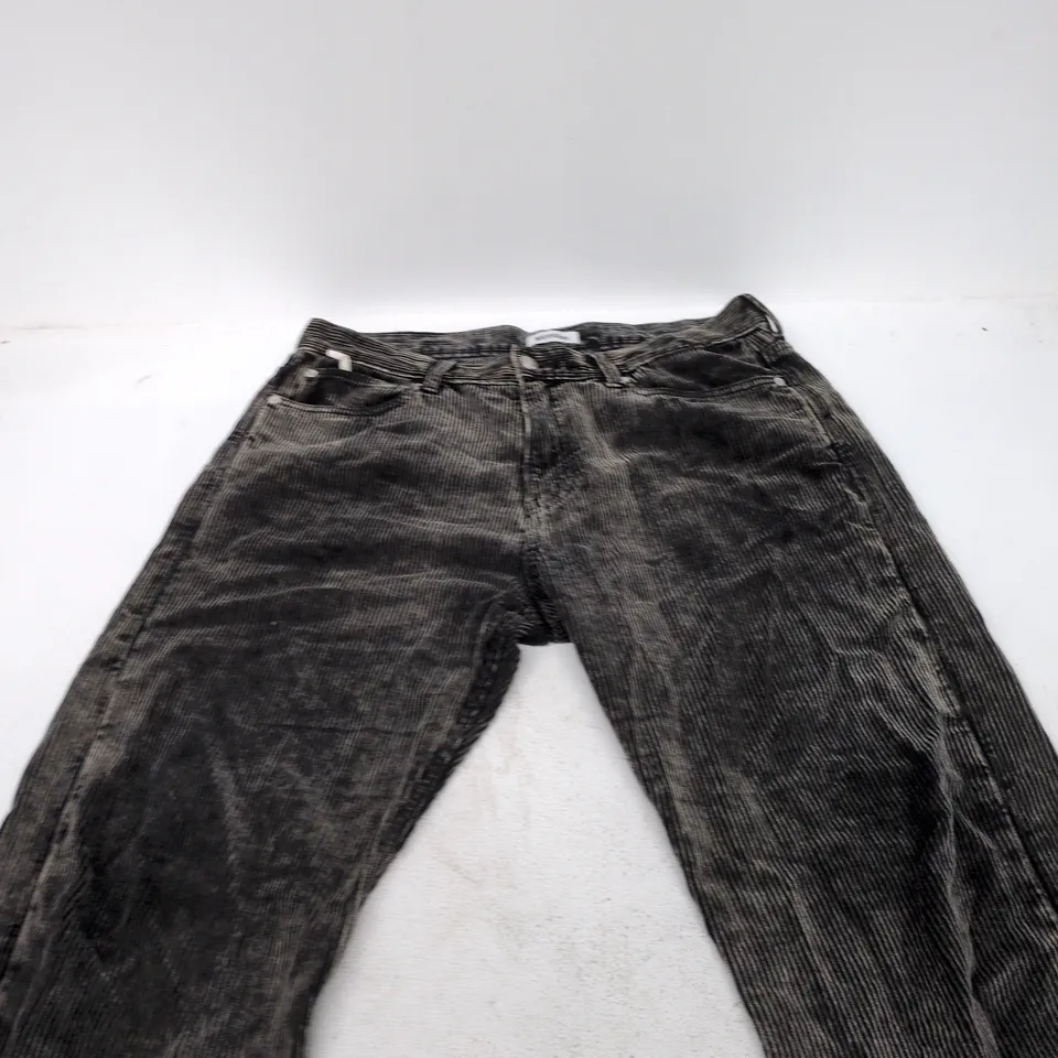 WEEKDAY SPACE WASHED CORD TROUSERS – UK 30