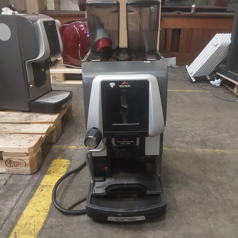 EGRO ONE COMMERCIAL BEAN TO CUP COFFEE MACHINE