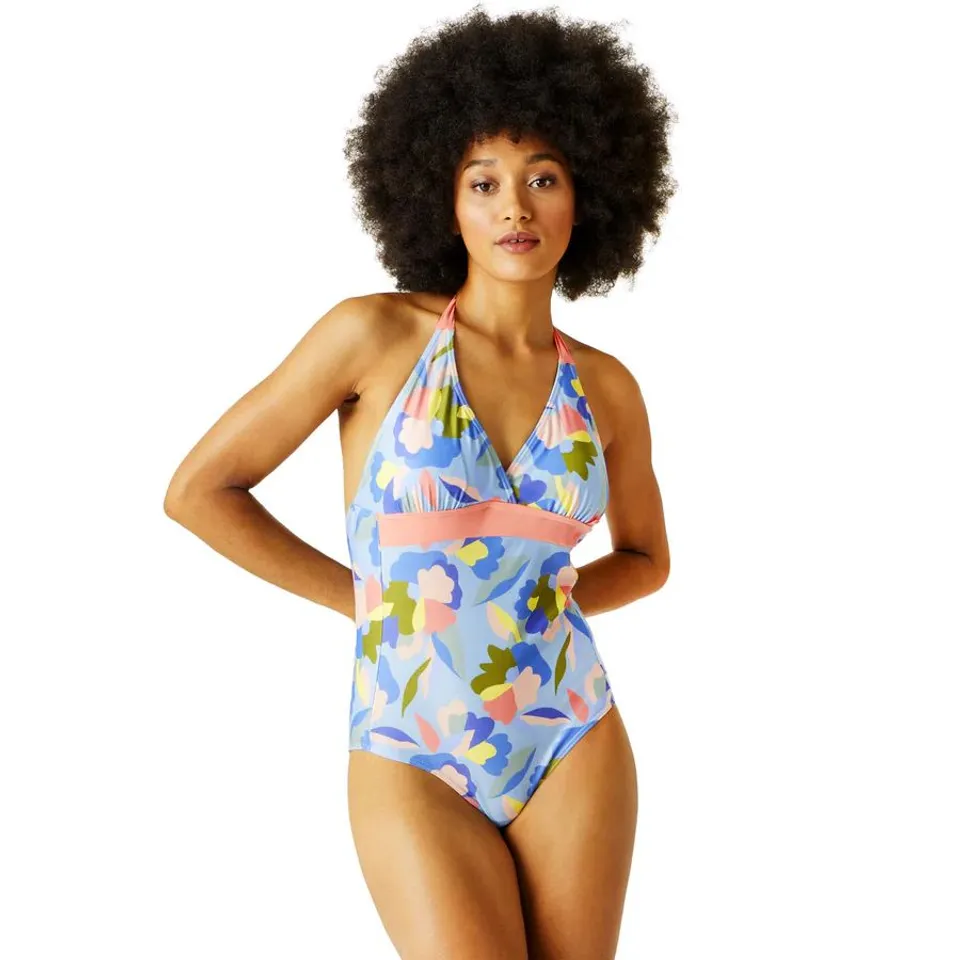 REGATTA WOMENS FLAVIA II TUMMY CONTROL SWIMSUIT SWIM SWIMMING COSTUME SIZE 10