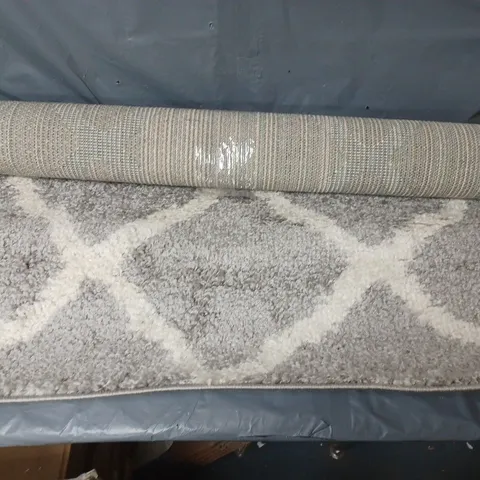 the rugs Moroccan shaggy rug - grey - 80 x 150