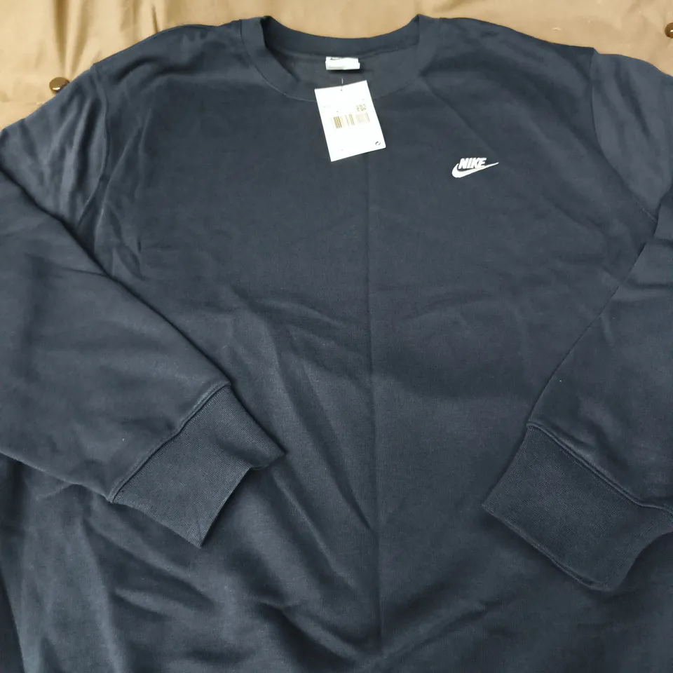 NIKE NAVY CREWNECK SWEATSHIRT - SIZE XXL