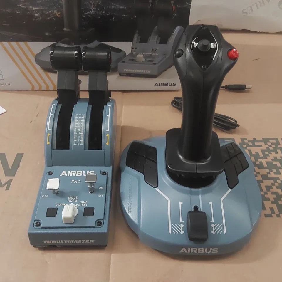 BOXED THRUSTMASTER TCA OFFICER PACK AIRBUS EDITION
