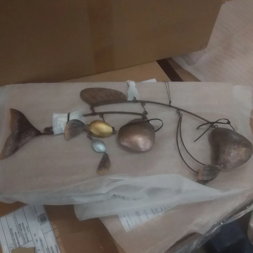 BRAND NEW BOXED x2 FISH MOBILE COPPER