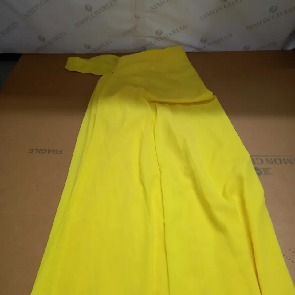 DESIGNER BANDEAU TRAPEZE MAXI DRESS SIZE 16