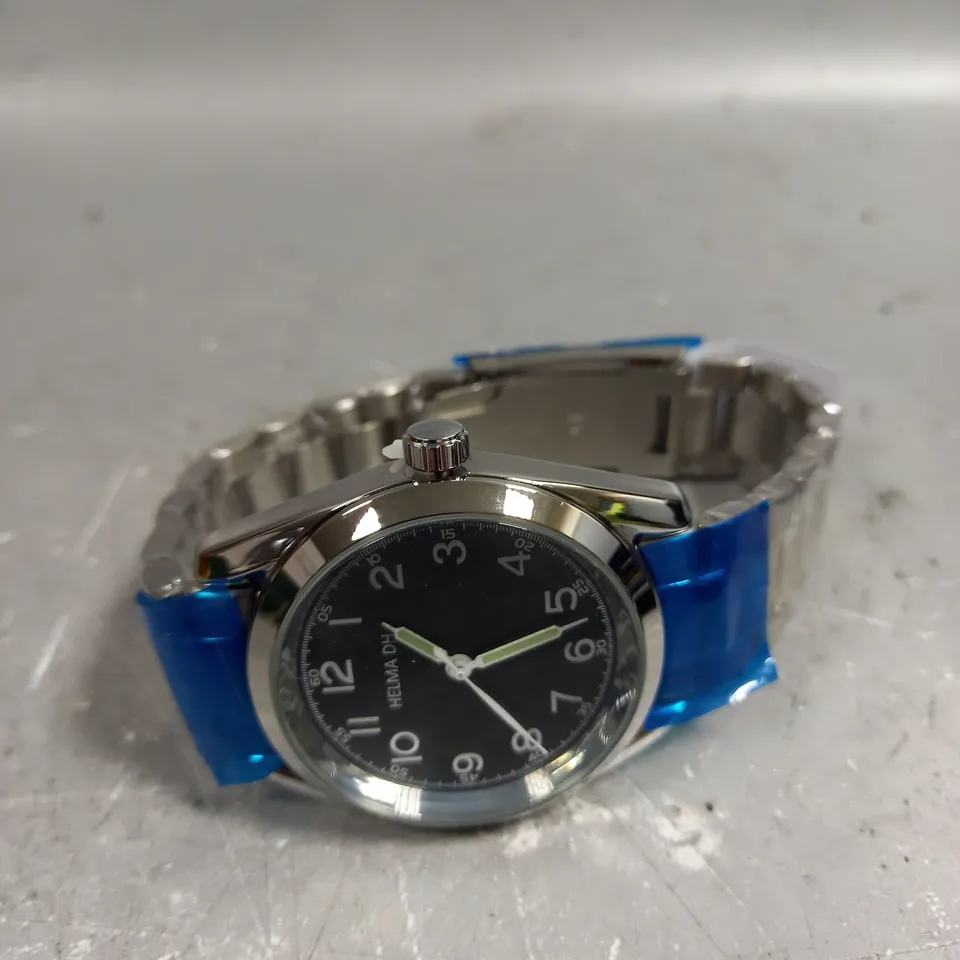 MENS HELMHA DH WATCH –  STAINLESS STEEL STRAP – 3ATM WATER RESISTANT 