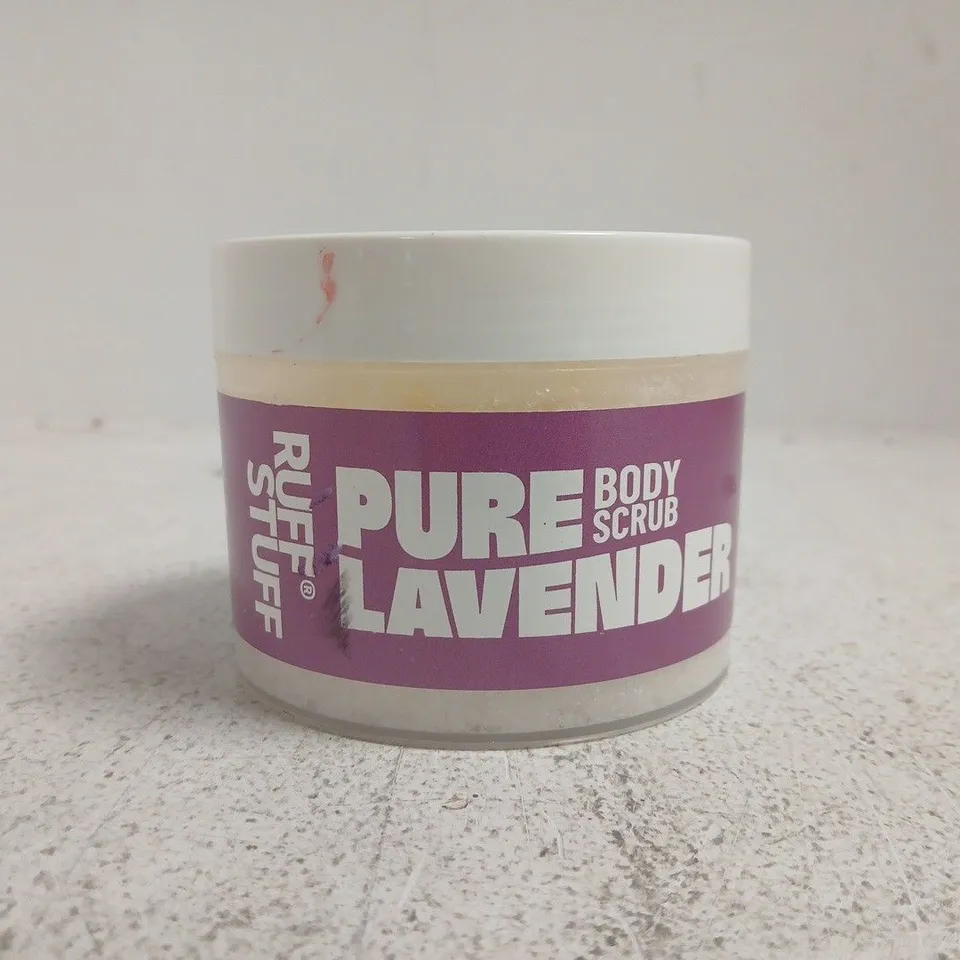 RUFF STUFF PURE LAVENDER BODY SCRUB - 250G
