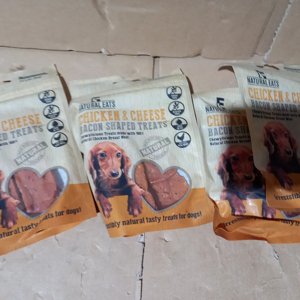 NATURAL EATS CHICKEN/CHEESE BACON PET TREATS RRP £39.99