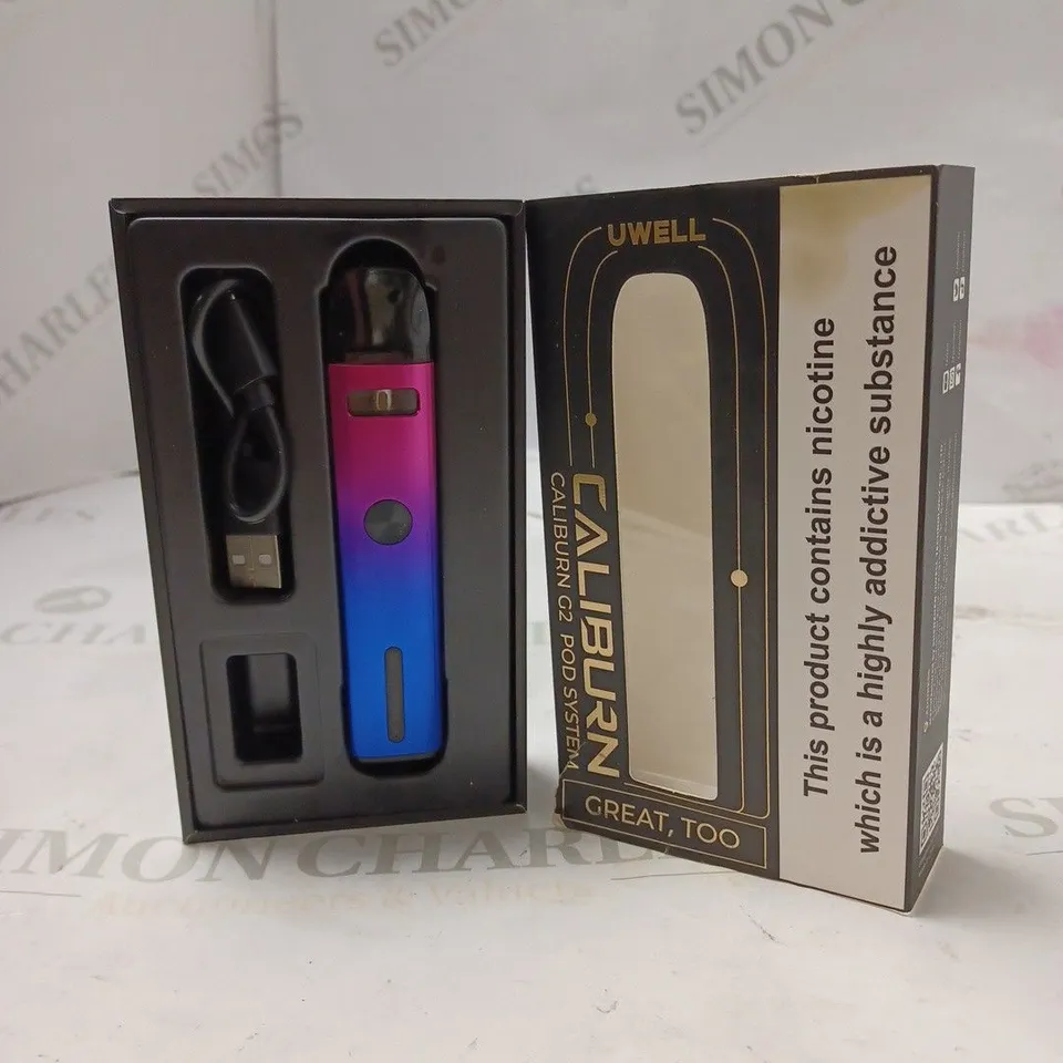 BOXED UWELL CALIBURN G2 POD SYSTEM - GRADIENT. 