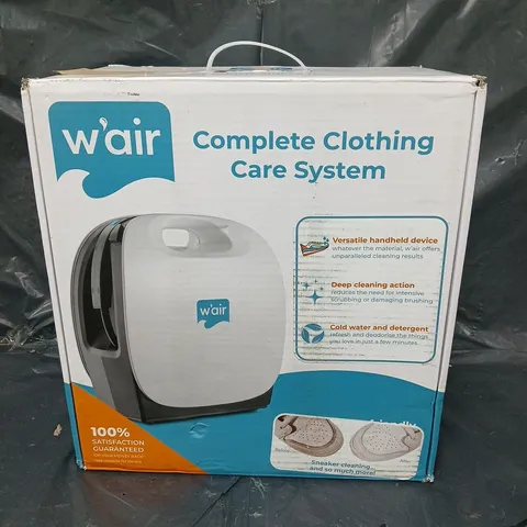 W'AIR COMPLETE CLOTHING CARE SYSTEM