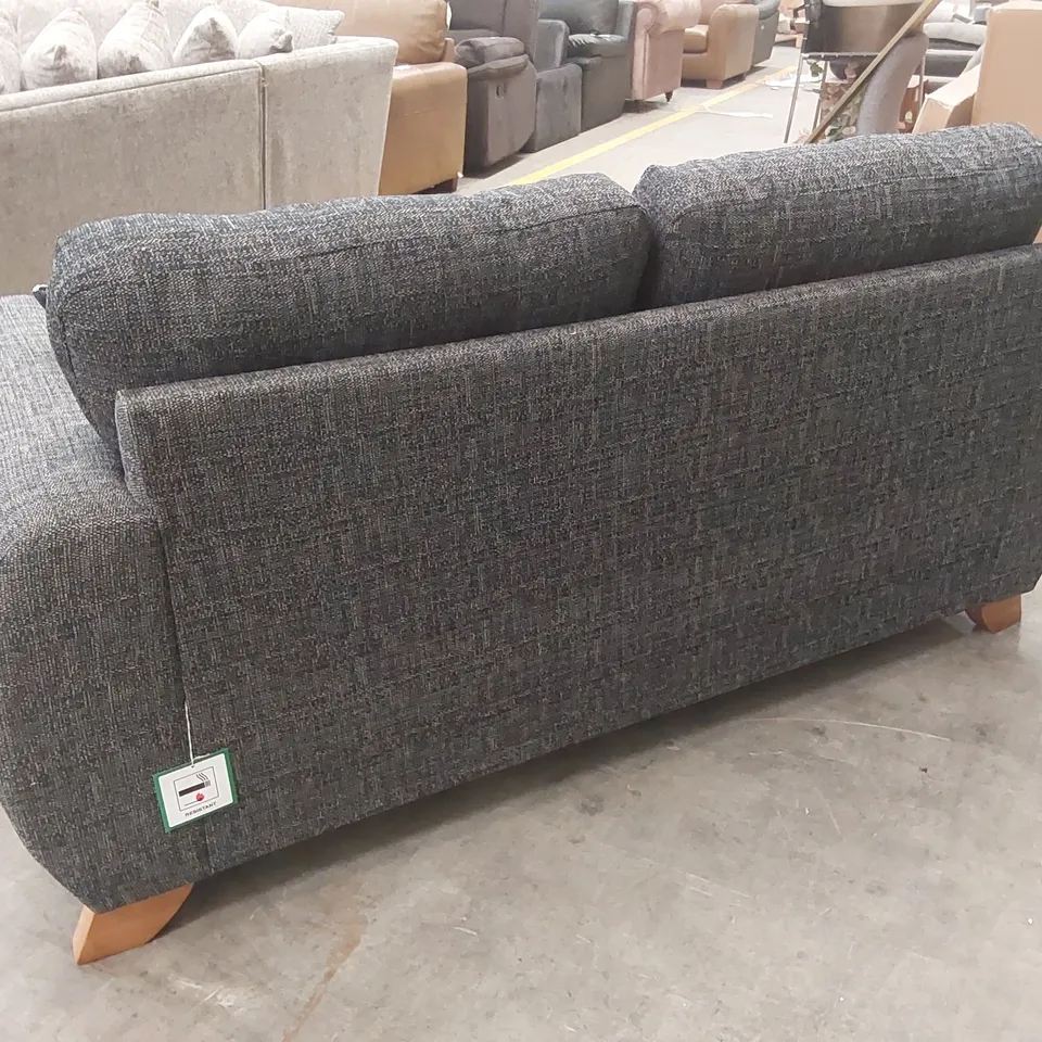 PRENT FABRIC 2 SEATER SOFA - GREY RRP £879