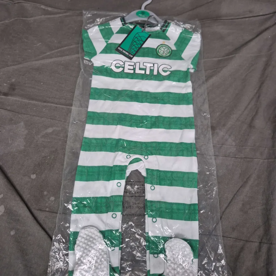 Celtic FC Infant Sleepsuit Kit – Size 9-12M, Official Merchandise